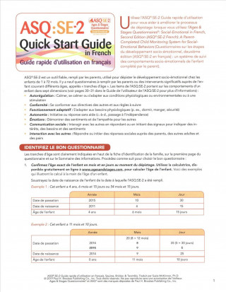 Kniha Asq(r) Se-2 Quick Start Guide in French Jane Squires