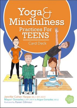 Joc / Jucărie Yoga and Mindfulness Practices for Teens Card Deck Jennifer Cohen Harper