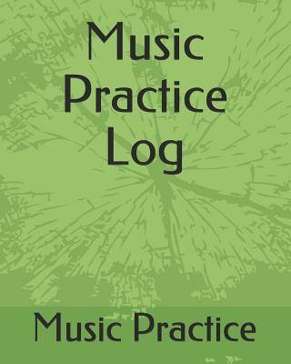 Kniha Music Practice Log Music Practice