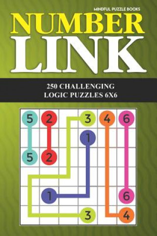 Book Number Link: 250 Challenging Logic Puzzles 6x6 Mindful Puzzle Books