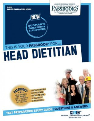Livro Head Dietitian (C-320): Passbooks Study Guidevolume 320 National Learning Corporation