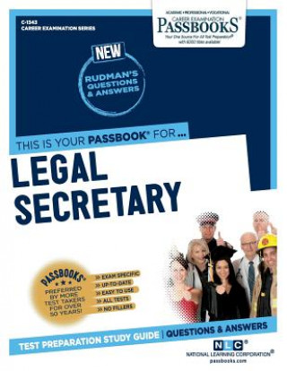 Книга Legal Secretary (C-1343): Passbooks Study Guidevolume 1343 National Learning Corporation