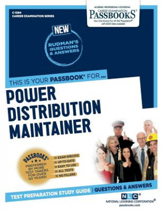 Knjiga Power Distribution Maintainer (C-1394): Passbooks Study Guidevolume 1394 National Learning Corporation