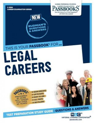 Kniha Legal Careers (C-3284): Passbooks Study Guide National Learning Corporation