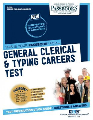 Kniha General Clerical & Typing Careers Test (C-3720): Passbooks Study Guide National Learning Corporation