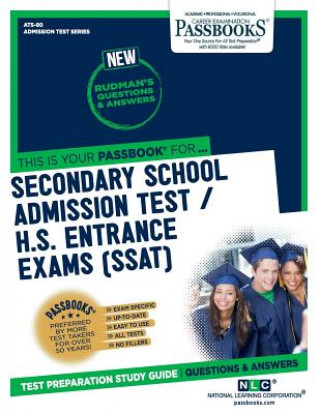 Carte Secondary School Admissions Test / H.S. Entrance Exams (Ssat) (Ats-80): Passbooks Study Guidevolume 80 National Learning Corporation