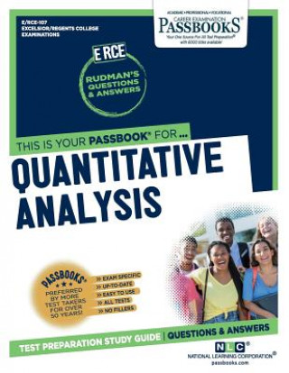 Kniha Quantitative Analysis (Rce-107): Passbooks Study Guidevolume 107 National Learning Corporation