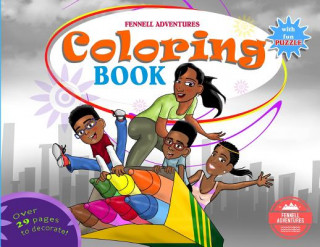 Carte Fennell Adventures Coloring Book Jiyah Fennell