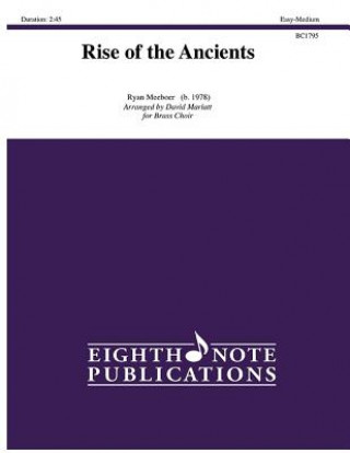 Kniha Rise of the Ancients: Score & Parts Ryan Meeboer