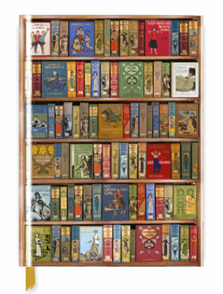 Naptár/Határidőnapló Bodleian Library: High Jinks Bookshelves (Blank Sketch Book) Flame Tree Studio