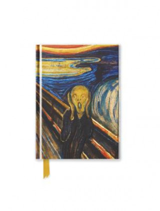 Kalendar/Rokovnik Edvard Munch: The Scream (Foiled Pocket Journal) Flame Tree Studio