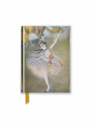 Kalendár/Diár Degas: The Star (Foiled Pocket Journal) Flame Tree Studio