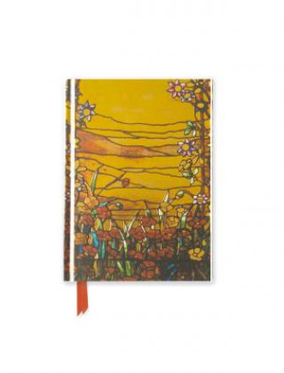 Kalendář/Diář Tiffany: Red Flowers (Foiled Pocket Journal) Flame Tree Studio