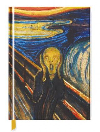 Naptár/Határidőnapló Edvard Munch: The Scream (Blank Sketch Book) Flame Tree Studio
