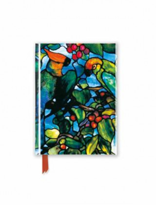 Calendar/Diary Tiffany: Parrots Transom (Foiled Pocket Journal) Flame Tree Studio