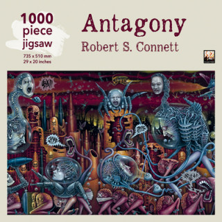 Joc / Jucărie Adult Jigsaw Puzzle Robert S Connett: Antagony Flame Tree Studio