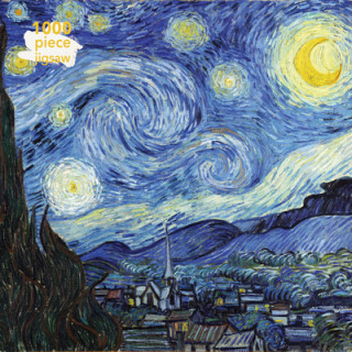 Joc / Jucărie Adult Jigsaw Puzzle Van Gogh: Starry Night Flame Tree Studio