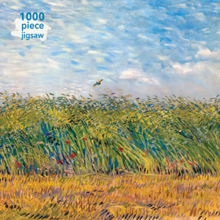 Játék Adult Jigsaw Puzzle Vincent Van Gogh: Wheat Field with a Lark Flame Tree Studio