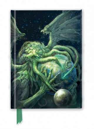 Naptár/Határidőnapló Eddie Sharam: Cthulhu Rising (Foiled Journal) Flame Tree Studio