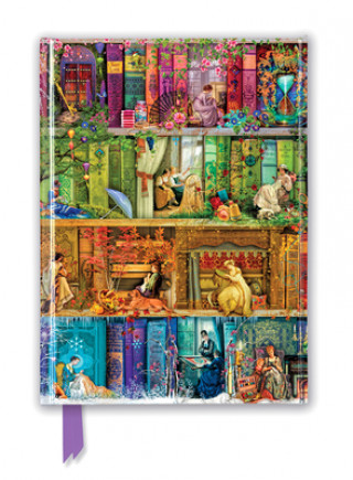 Könyv Aimee Stewart: A Stitch in Time Bookshelves (Foiled Journal) Flame Tree Studio