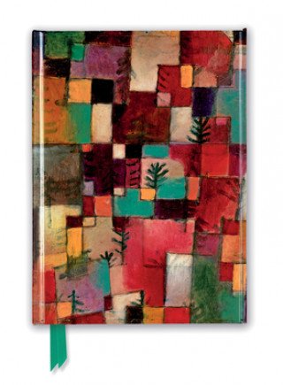 Calendar / Agendă Paul Klee: Redgreen and Violet-Yellow Rhythms (Foiled Journal) Flame Tree Studio