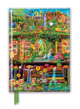 Carte Aimee Stewart: Garden Bookshelves (Foiled Journal) Flame Tree Studio