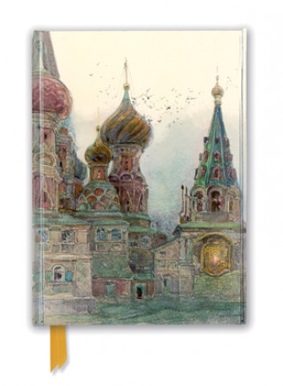 Kalendář/Diář George Kossiakoff: St Vasily, Moscow (Foiled Journal) Flame Tree Studio