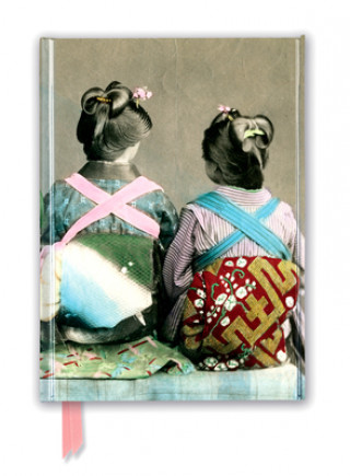 Kalendář/Diář Japanese Dancers Wearing Traditional Kimonos (Foiled Journal) Flame Tree Studio