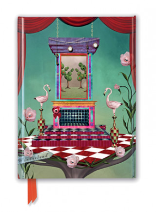 Calendar / Agendă Inspired by Alice in Wonderland (Foiled Journal) Flame Tree Studio
