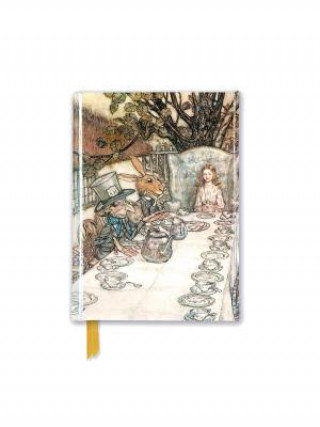 Calendar/Diary Rackham: Alice In Wonderland Tea Party (Foiled Pocket Journal) Flame Tree Studio