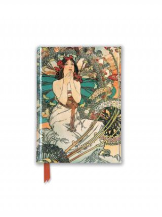 Calendar / Agendă Mucha: Monaco Monte Carlo (Foiled Pocket Journal) Flame Tree Studio