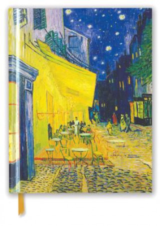 Naptár/Határidőnapló Van Gogh: Cafe Terrace (Blank Sketch Book) Flame Tree Studio