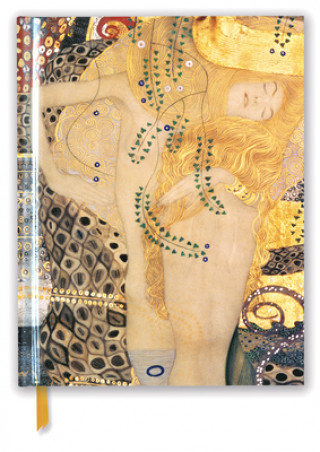 Calendar / Agendă Gustav Klimt: Water Serpents I (Blank Sketch Book) Flame Tree Studio