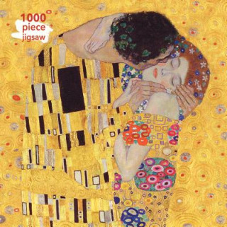 Játék Adult Jigsaw Puzzle Gustav Klimt: The Kiss Flame Tree Studio