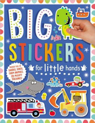 Libro Big Stickers for Little Hands My Amazing and Awesome Make Believe Ideas Ltd