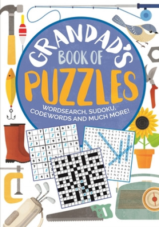 Książka Grandad's Book of Puzzles: Crosswords, Sudoku, Wordsearch and Much More Eric Saunders