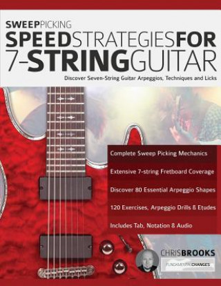 Kniha Sweep Picking Speed Strategies For 7-String Guitar Chris Brooks
