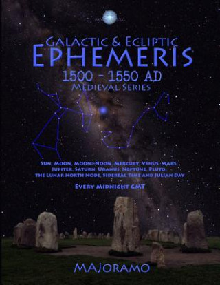 Knjiga Galactic & Ecliptic Ephemeris 1500 - 1550 Ad Morten Alexander Joramo