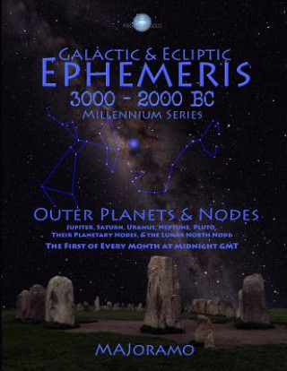 Book Galactic & Ecliptic Ephemeris 3000 - 2000 BC Morten Alexander Joramo