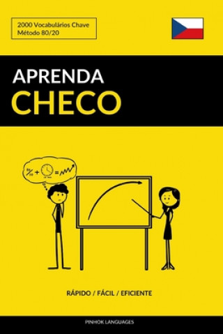 Книга Aprenda Checo - Rápido / Fácil / Eficiente: 2000 Vocabulários Chave Pinhok Languages