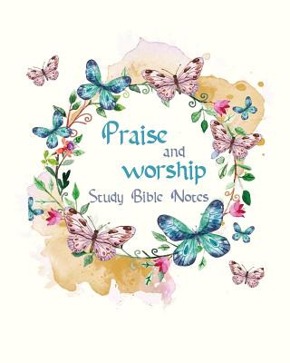 Carte Praise and Worship Study Bible Notes: A Creative Christian Workbook Calligraphy and Lettering for Women Linny Nana