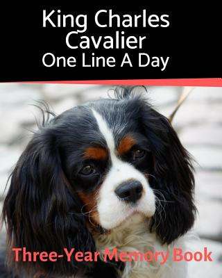 Carte King Charles Cavalier- One Line a Day Brightview Journals