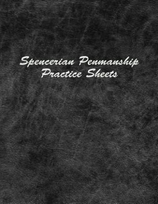 Kniha Spencerian Penmanship Practice Sheets: Handwriting Exercise Worksheets for Beginner and Advanced Mjsb Handwriting Workbooks