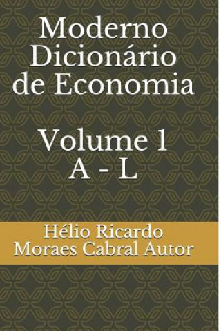 Książka Moderno Dicionário de Economia Helio Ricardo Moraes Cabral Autor