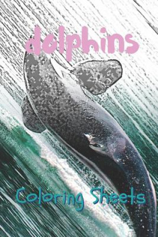 Książka Dolphins Coloring Sheets: 30 Dolphins Drawings, Coloring Sheets Adults Relaxation, Coloring Book for Kids, for Girls, Volume 7 Coloring Books