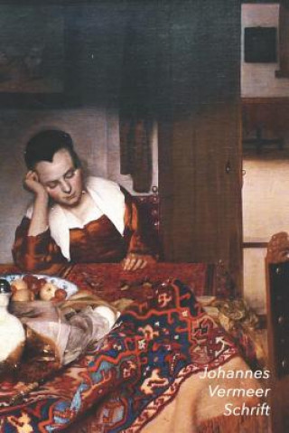 Carte Johannes Vermeer Schrift: Slapend Meisje - Artistiek Dagboek Voor Aantekeningen - Stijlvol Notitieboek - Ideaal Voor School, Studie, Recepten of Studio Landro