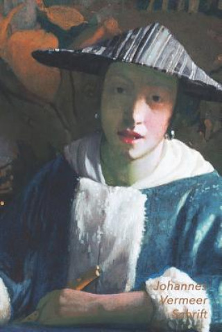 Carte Johannes Vermeer Schrift: Meisje Met de Fluit - Ideaal Voor School, Studie, Recepten of Wachtwoorden - Stijlvol Notitieboek Voor Aantekeningen - Studio Landro