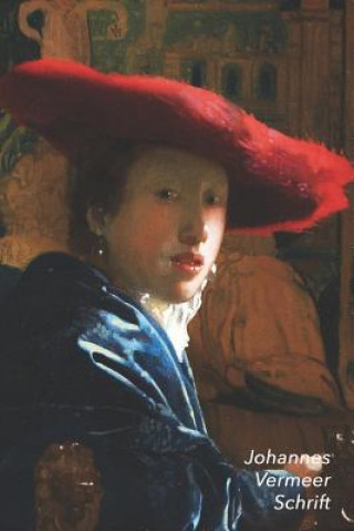 Carte Johannes Vermeer Schrift: Meisje Met de Rode Hoed - Artistiek Dagboek Voor Aantekeningen - Stijlvol Notitieboek - Ideaal Voor School, Studie, Re Studio Landro