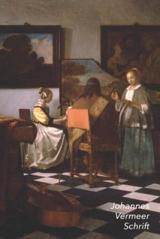 Könyv Johannes Vermeer Schrift: Het Concert - Artistiek Dagboek Voor Aantekeningen - Stijlvol Notitieboek - Ideaal Voor School, Studie, Recepten of Wa Studio Landro