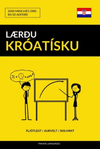 Kniha L?r?u Króatísku - Fljótlegt / Au?velt / Skilvirkt: 2000 Mikilv?g Or? Pinhok Languages